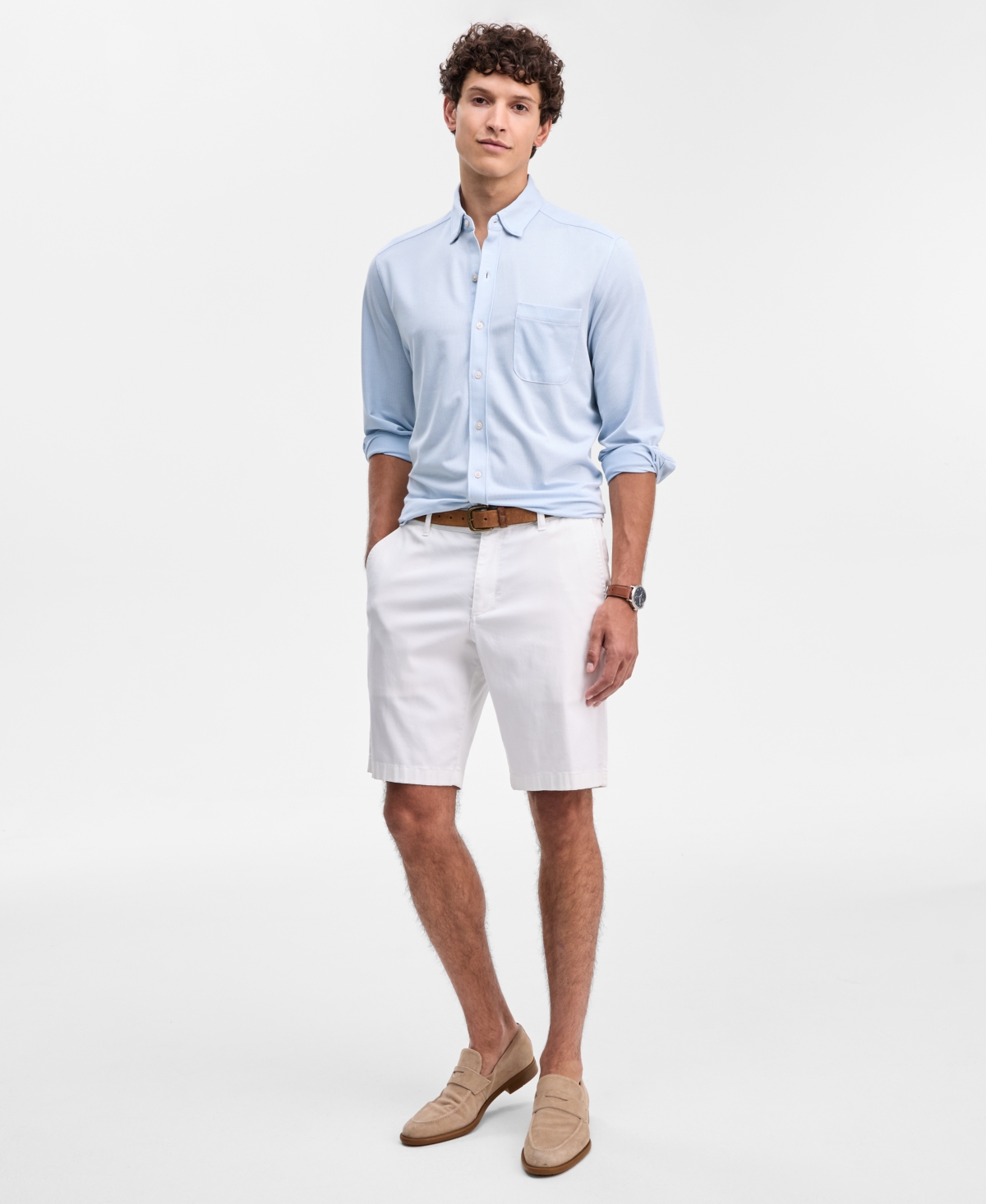 Tommy Bahama Men's San Lucio Sol Stripe Long-Sleeve Shirt