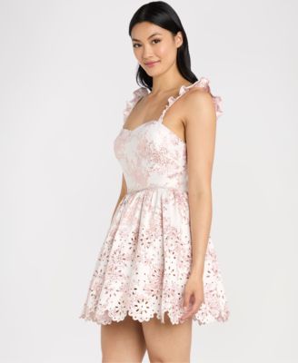 Women's Metallic Short Dress