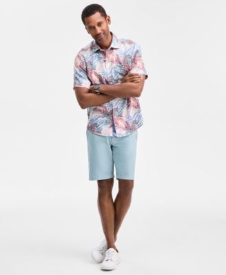 Men's Tortola Cartago Palms Short-Sleeve Shirt