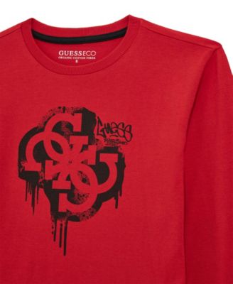 Boys' 8-18 Long-Sleeve Logo T-Shirt