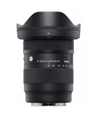 16-28mm f/2.8 DG DN Contemporary Lens for L Mount, Bundle with Tiffen 72mm UV and CPL Filters