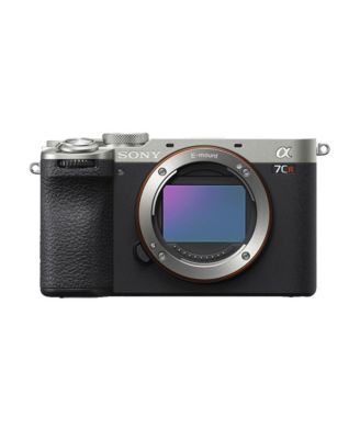 Alpha a7CR Mirrorless Camera Body, Silver, Bundle with Shoulder Bag, 128GB SD Card, Extra Battery, Charger