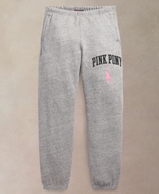 Women's Pink Pony Mid-Rise Sweatpants
