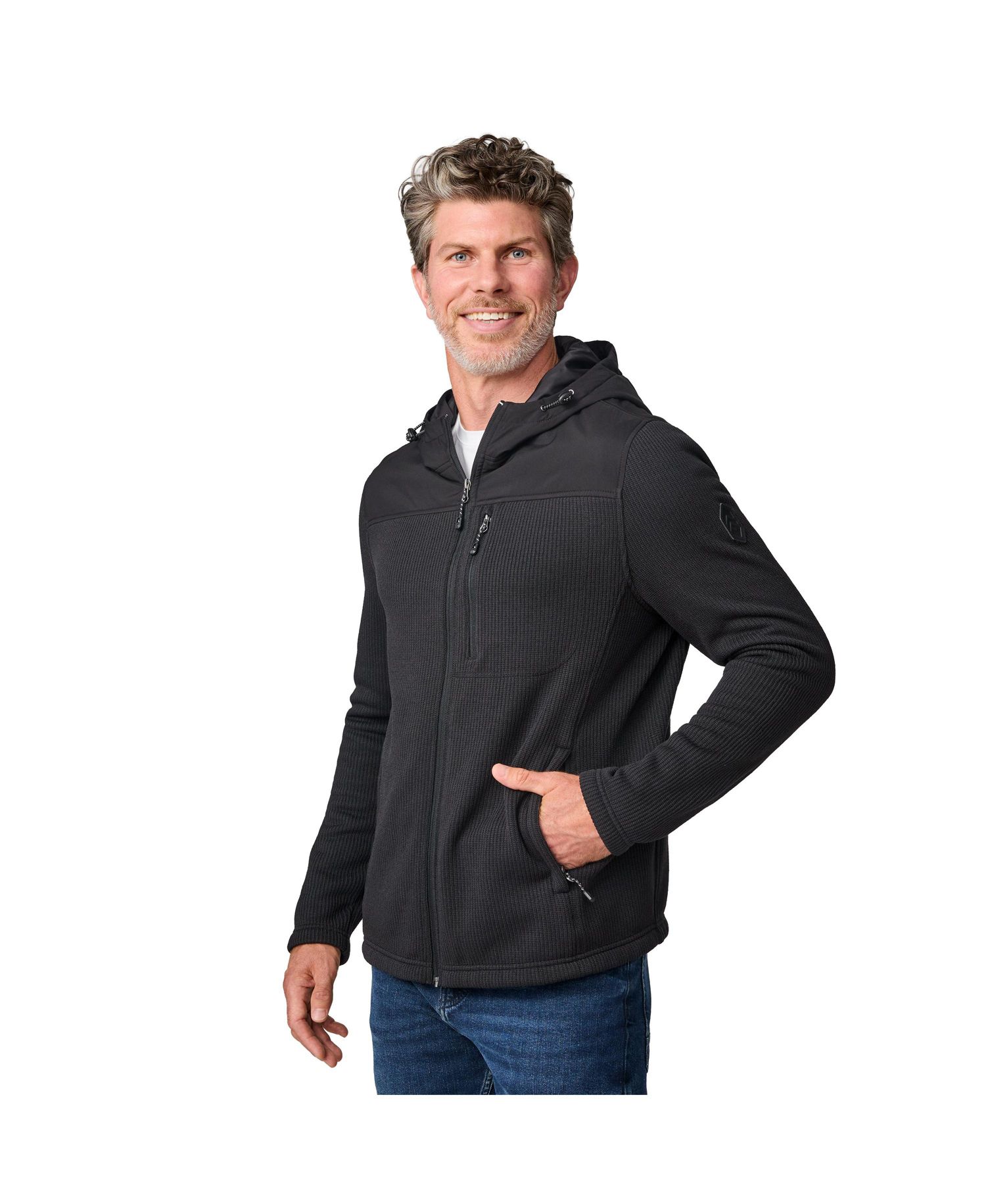 Men's Cable Fleece Brisk Jacket