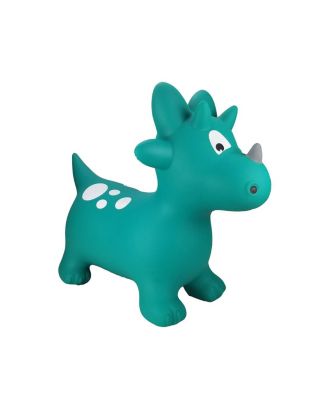 Inflatable Bouncy Ride-On Hopper W/ Pump - Dino