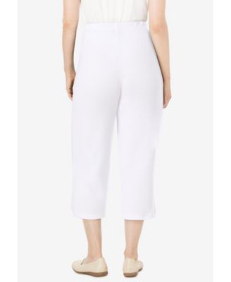 Plus Size 7-Day Knit Capri