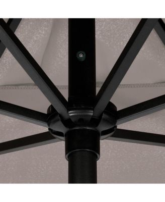 9-Foot Steel Market Patio Umbrella