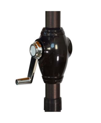 9-Foot Aluminum Market Patio Umbrella