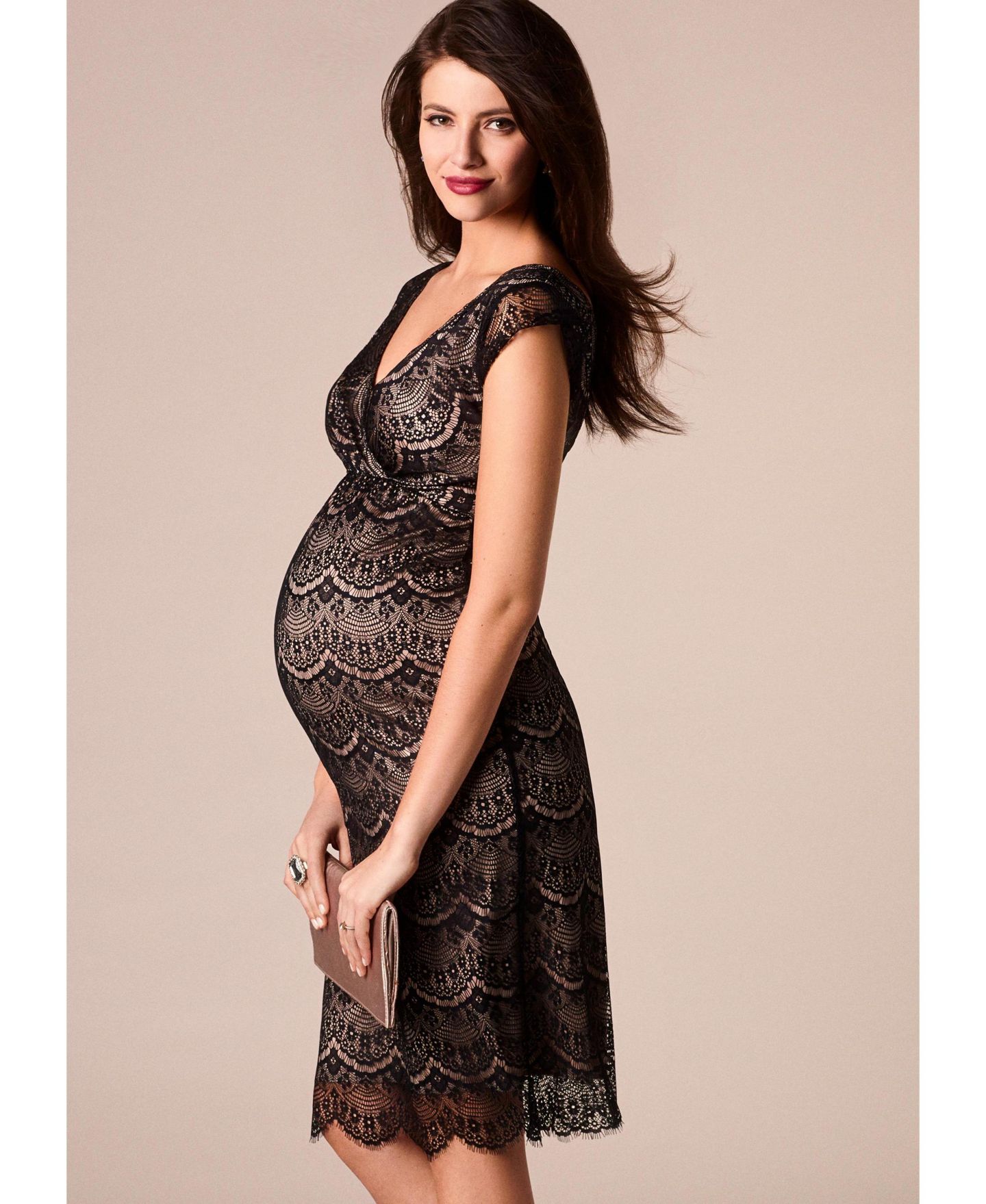 Женское платье Tiffany Rose Maternity Maternity Tiffany Rose Imogen Shift, цвет: Чёрный — фото 2