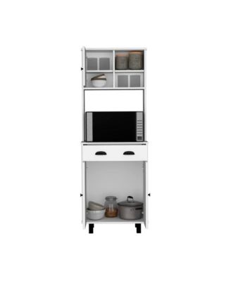 Kitchen Pantry Naomi, Kitchen, White