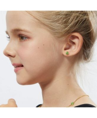 Petit Bubble Earrings in Green