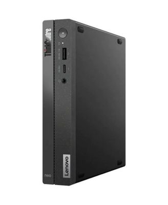 ThinkCentre neo 50q Gen 4 Tiny Desktop Computer, Intel Core i5-13420H 2.1GHz, 8GB RAM, 256GB SSD, Windows 11 Pro, Black