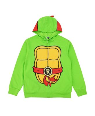 Raphael Long Sleeve Men's Green Cosplay Hoodie-Large