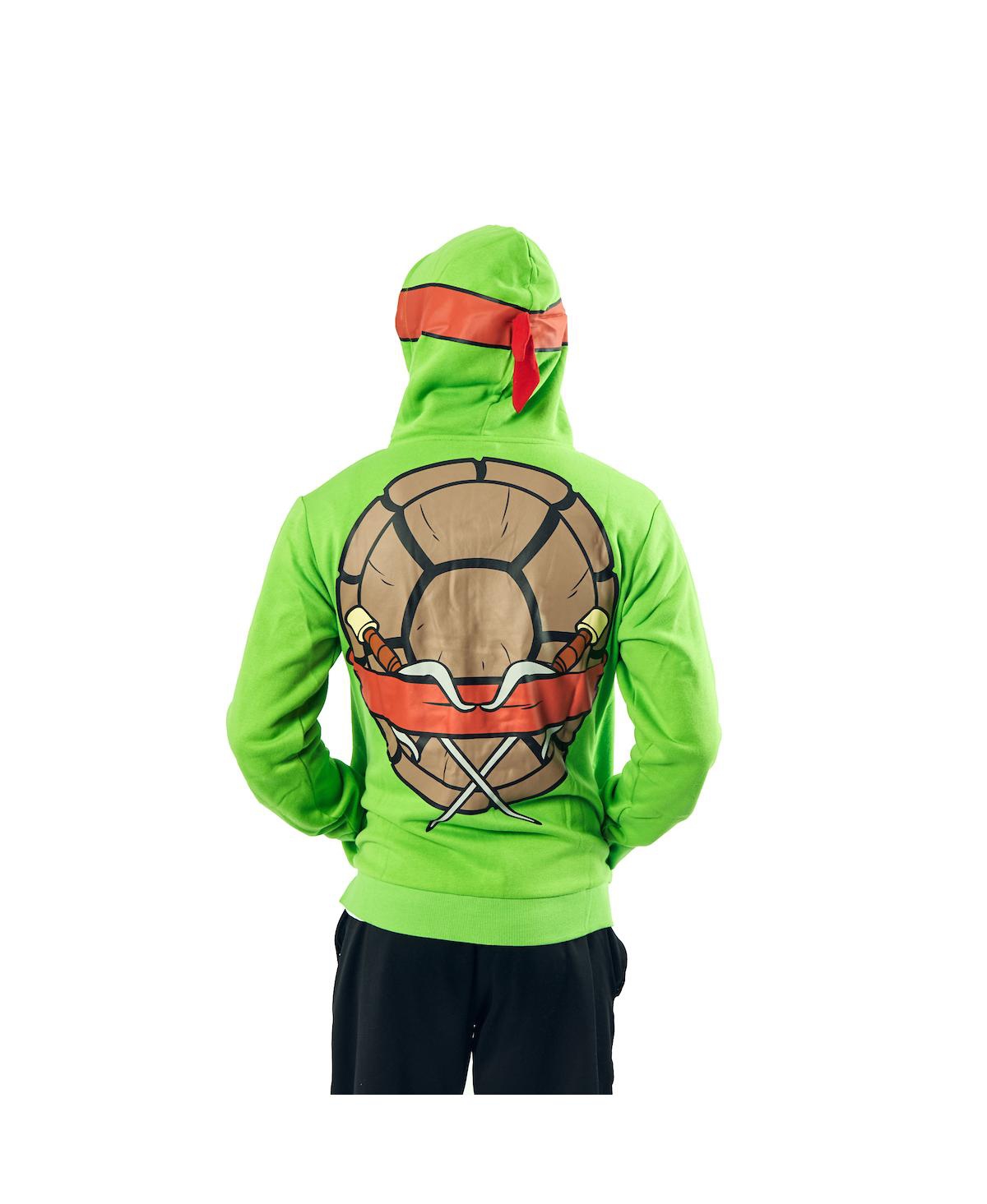 Teenage Mutant Ninja Turtles Raphael Long Sleeve Men's Green Cosplay Hoodie
