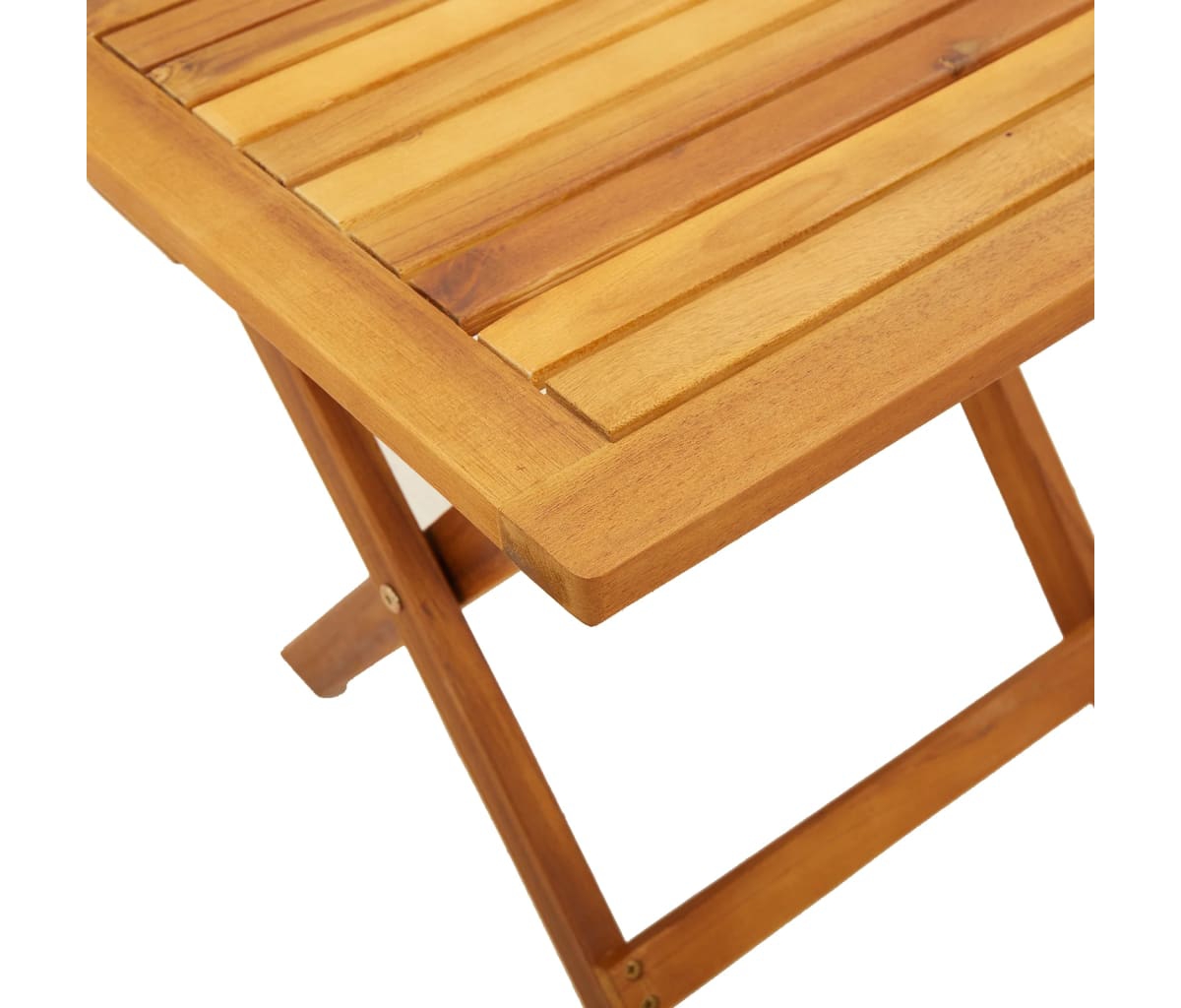 vidaXL Patio Side Table 15.7"x15.7"x15.7" Solid Wood Acacia