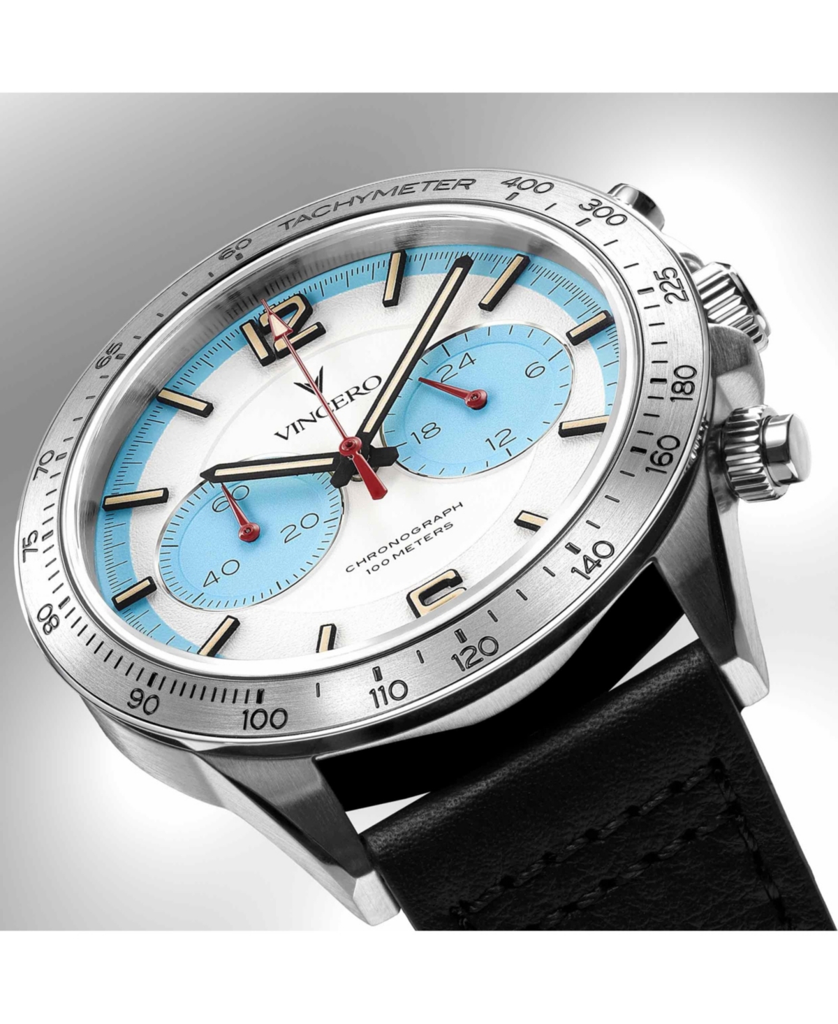 Vincero Mens Quartz Watch Apex Skyfire 42mm