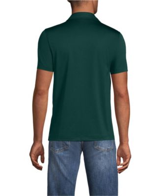 Men's School Uniform Rapid Dry Short Sleeve Modern Fit Polo