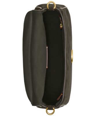 Tabby Small Soft Suede Shoulder Bag 