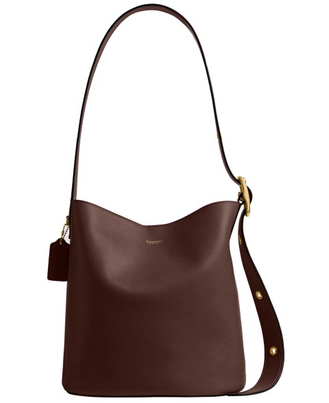 Женские сумки COACH Bleecker Medium Leather Bucket Bag