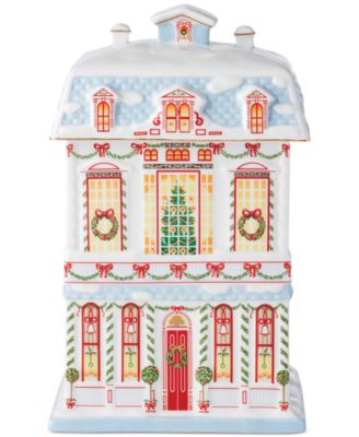 Lenox - Village Christmas Cookie Jar