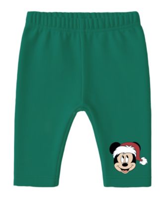Baby Boys' Mickey and Pluto Holiday Coverall, Bodysuit, Cap, Bib and Pants, 5-Piece Set