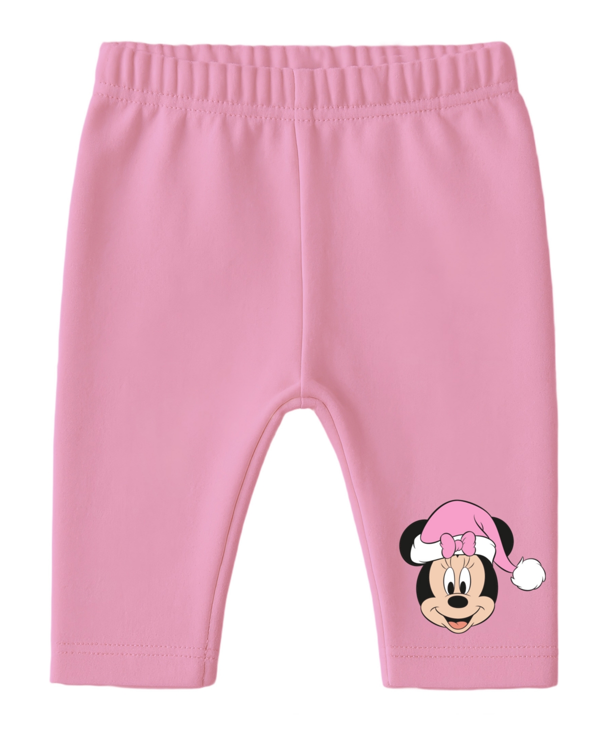Disney Baby Girls 5-piece Minnie Mouse Coverall, Bodysuit, Cap, Bib And Pants Set In Pink