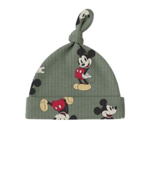 Baby Boys' Mickey Mouse Bodysuit, Hat and Pants, 3-Piece Set