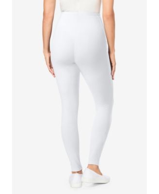 Women's Within Tall Stretch-Cotton Knit Pull-On Pocket Leggings