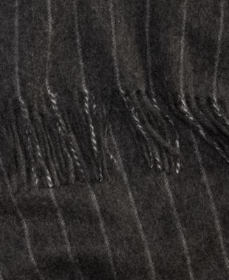 Men's Pinstripe Cashmere Scarf, Macy's Exclusive
