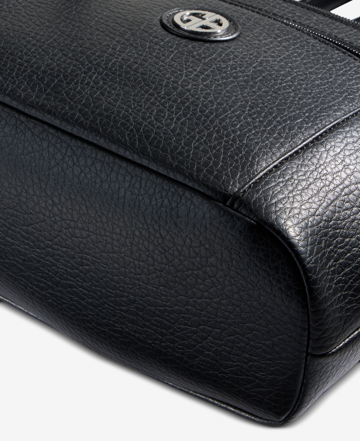 Giani Bernini Large Pebbled Tote Bag, Macy's Exclusive In Black