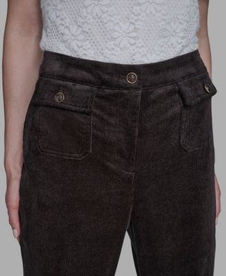 Women's Wide Leg Corduroy Pants