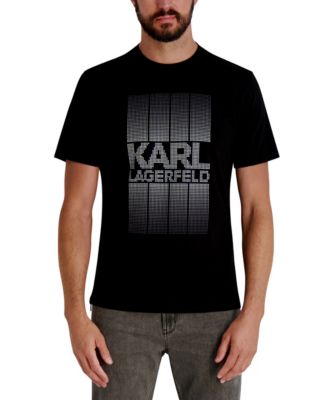 Men's Pixelated Graphic Detail T-shirt