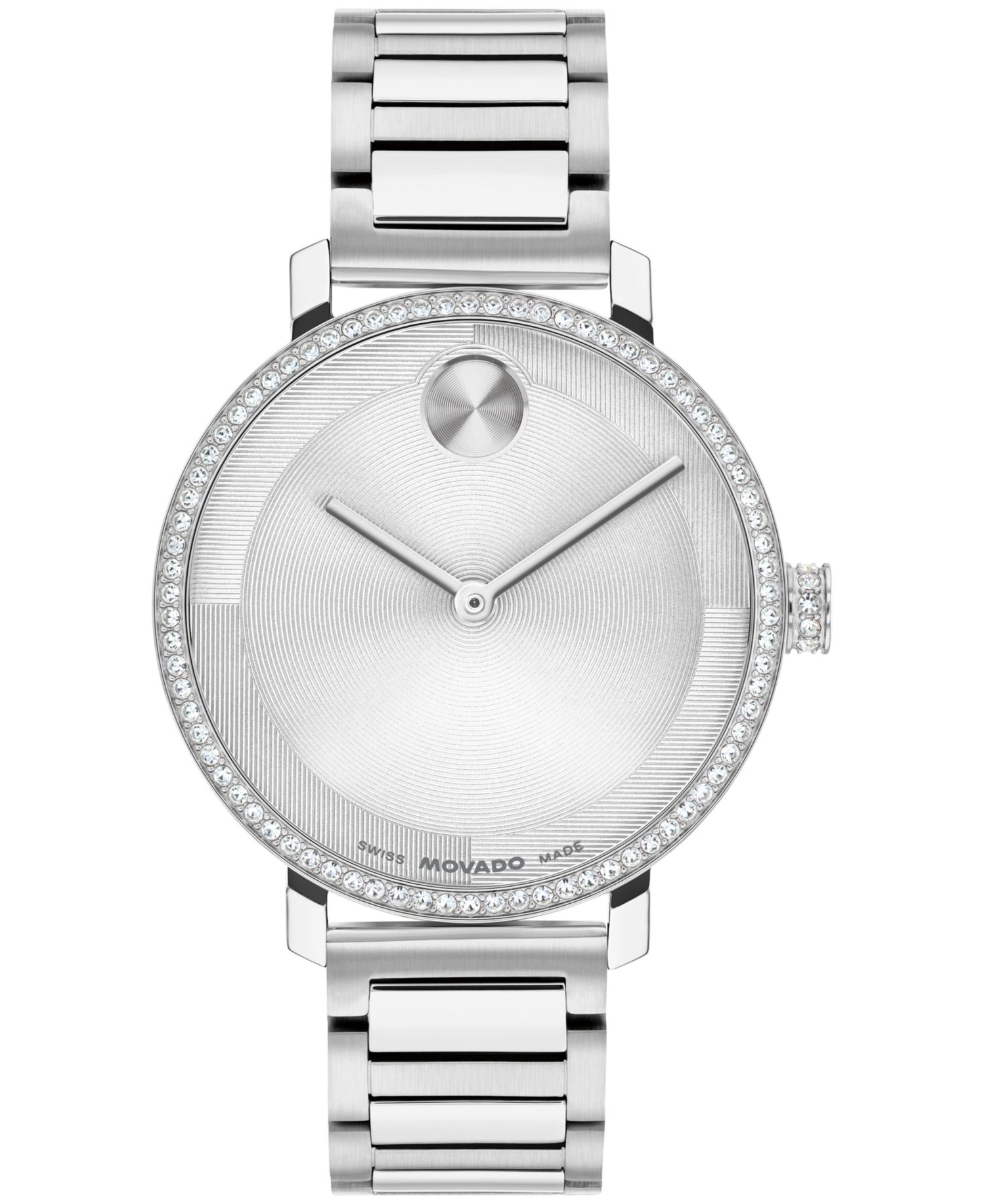 Women's Bold Evolution 2.0 Swiss Quartz Stainless Steel Watch, 34mm