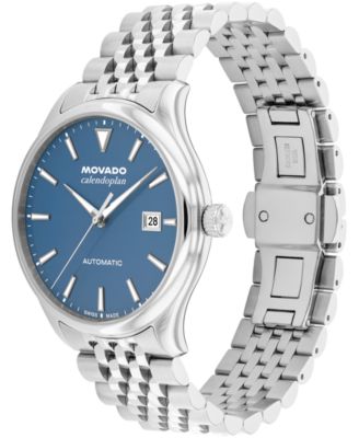 Men's Calendoplan Swiss Automatic Stainless Steel Watch, 40mm