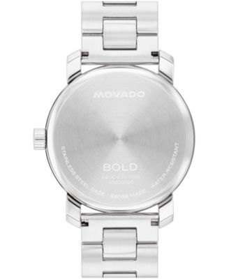 Men's Bold Access Swiss Quartz Stainless Steel Watch, 41mm