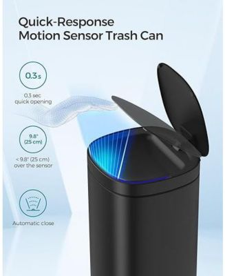 13 Gallon Automatic Kitchen Garbage Can with Ozone Odor Control