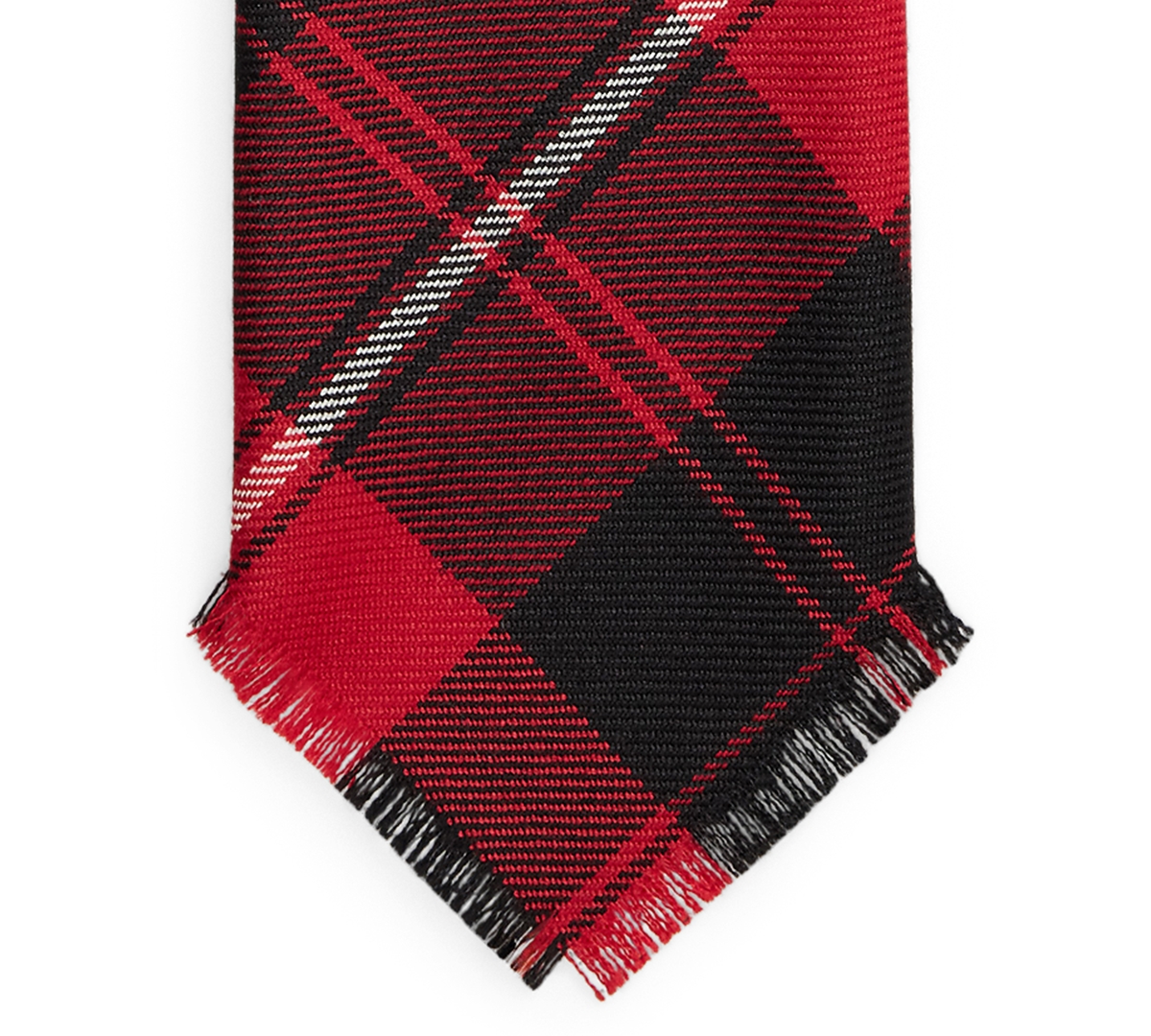 Polo Ralph Lauren Men's Graduate Fringe Tartan Tie