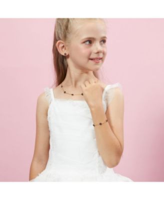 Petit Daisy Black Bracelet