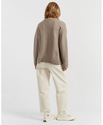 Women's Wool-Cashmere Peek Pocket Cardigan