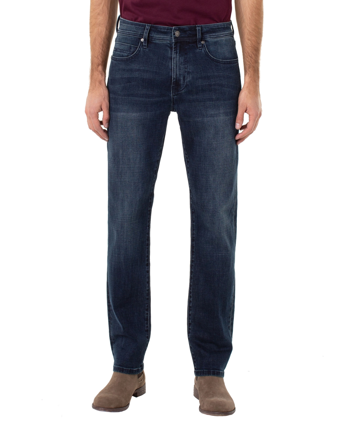 Liverpool Los Angeles Men's Regent Relaxed Straight-Fit Jeans