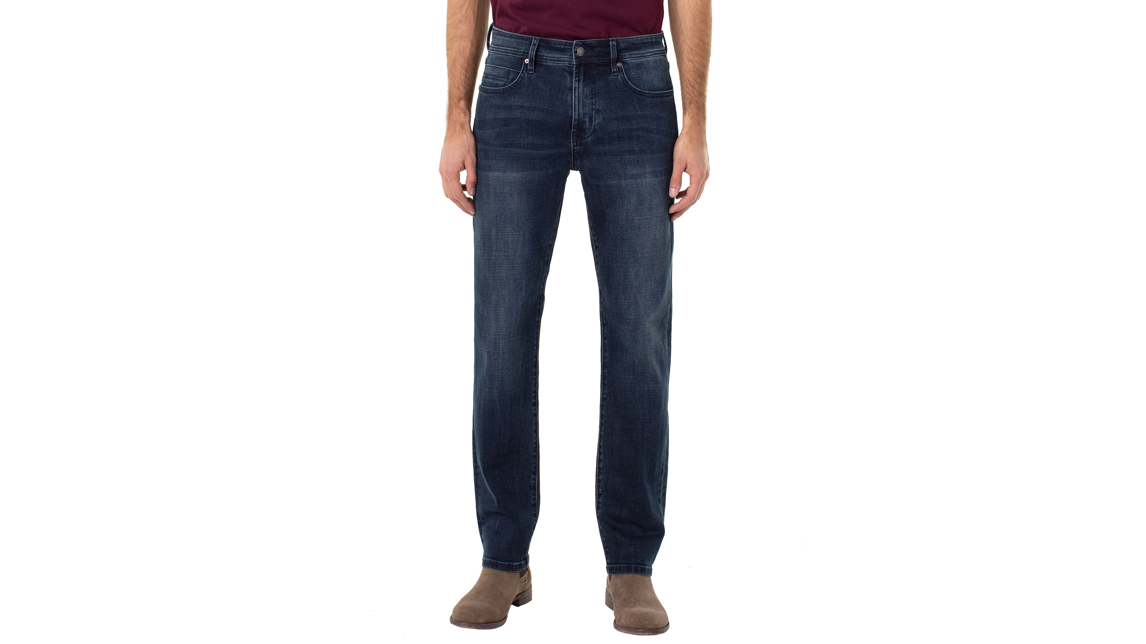 Liverpool Los Angeles Men's Regent Relaxed Straight-Fit Jeans
