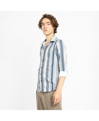 Men's Multitrack-Striped Shirt