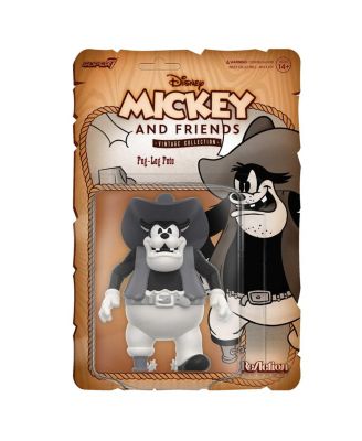 Mickey Friends Peg Leg Pete Vintage Collection Reaction Figure - Wave 3