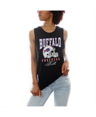Gameday Couture - Women's Black Buffalo Bills Preseason Opener Racerback Tank Top
