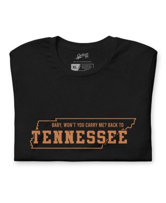 Men's and Women's Black the Grateful Dead Tennessee T-Shirt