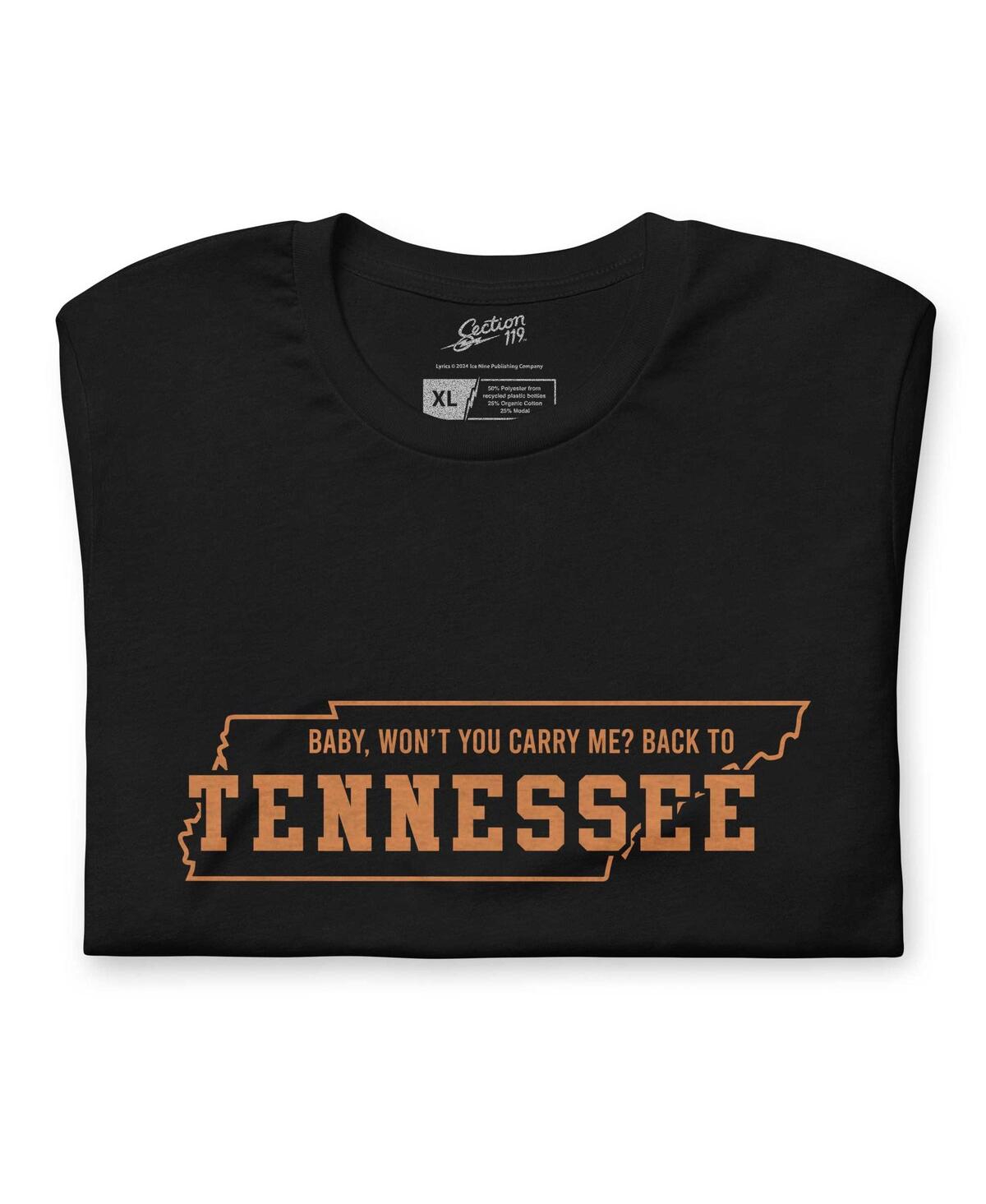 Section 119 Men's and Women's Black the Grateful Dead Tennessee T-Shirt