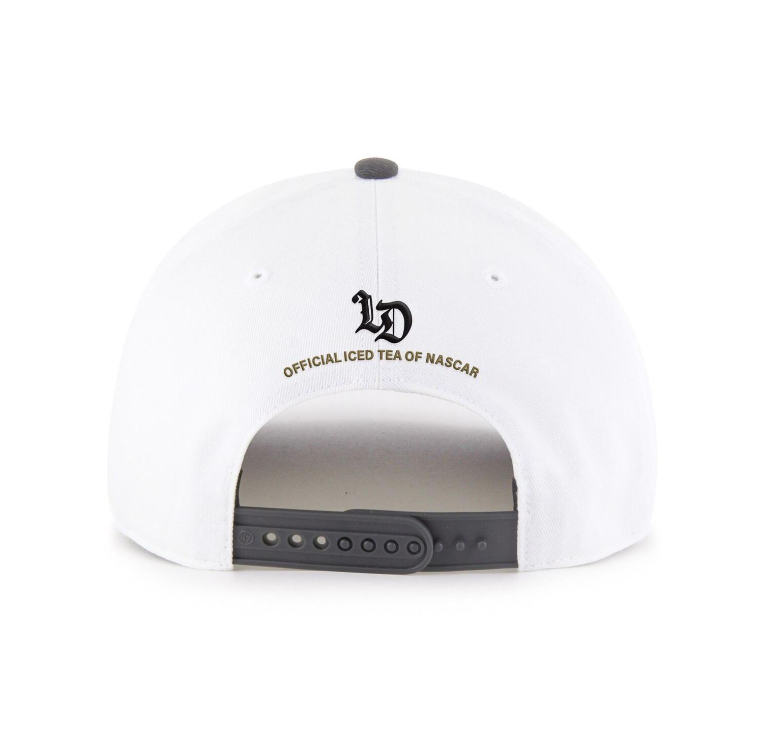 Men's White NASCAR Liquid Death Triple Hit Two-Tone Hitch Adjustable Hat