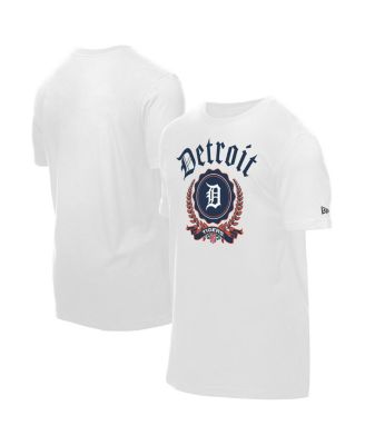 New Era - Men's White Detroit Tigers Fleur Domestic T-Shirt