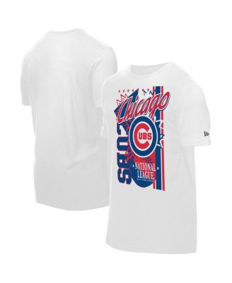 New Era - Men's White Chicago Cubs Big Graphic Domestic T-Shirt