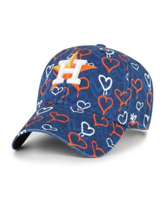 '47 Brand - Big Girls Navy Houston Astros Mural Clean Up Adjustable Hat